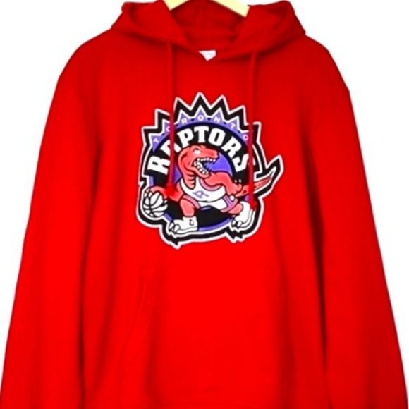 Mitchell & Ness Toronto Raptors Big Logo Hoodie NWT - Picture 1 of 11
